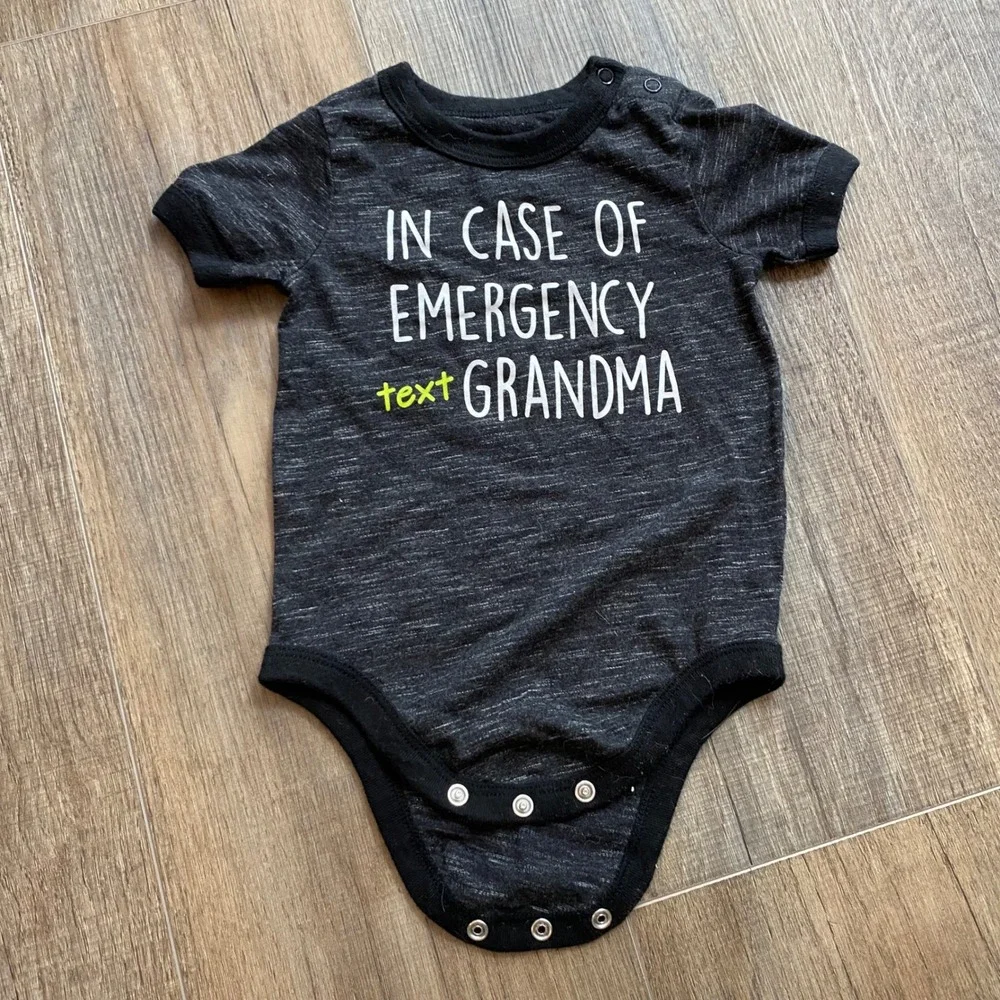 Garanimals Gymboree Carters Baby Boy 12M Tops Bundle Bodysuit Spider Grandma Tee